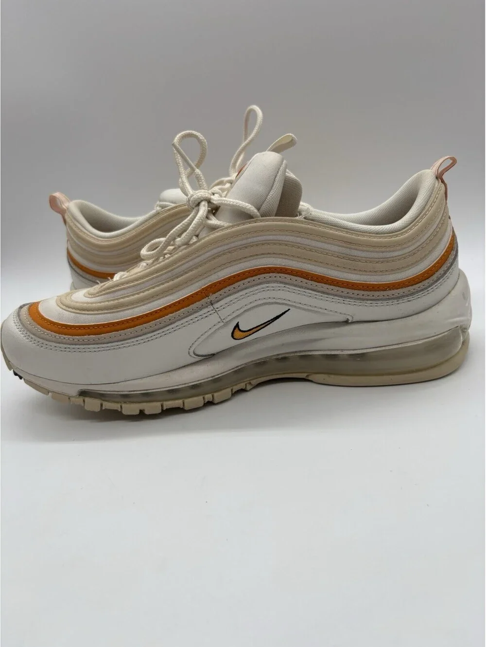 Nike Air Max 97 Shoes Women's 10 Phantom Light Curry Athletic Retro Run Running